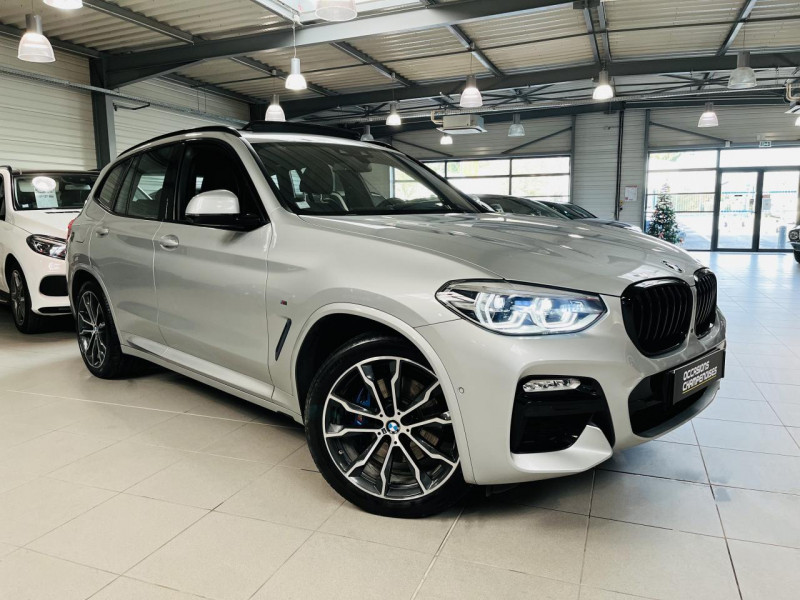 Bmw X3  M40d 326ch BVA8 G01 DIESEL GLACIERSILBER METALLIC Occasion à vendre