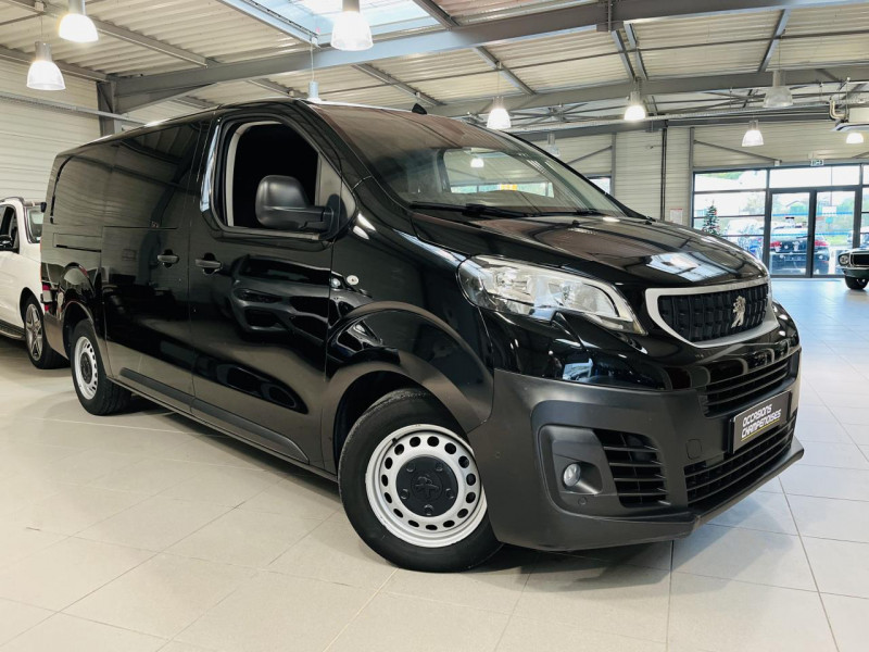 Peugeot EXPERT CABINE APPROFONDIE LONG 2.0 BLUEHDI 120 S&S PREMIUM DIESEL NOIR Occasion à vendre