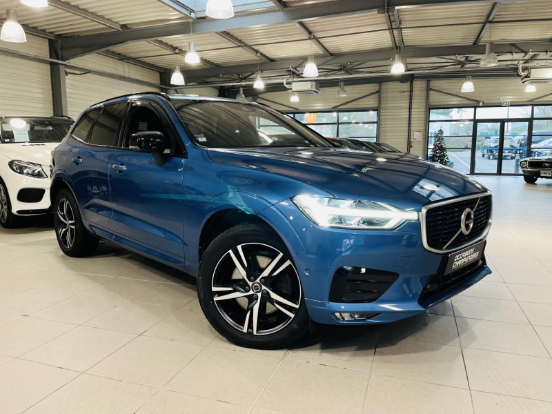 Volvo XC60  B5 AWD 235 ch Geartronic 8 R-Design DIESEL Peinture métallisée exclusive 720 Bursting Blue Occasion à vendre