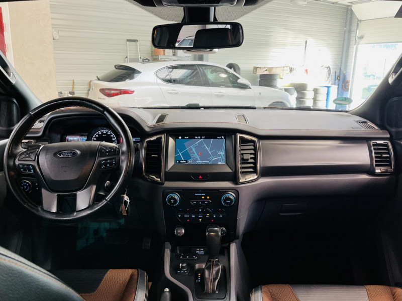 Photo 3 de l'offre de FORD RANGER DOUBLE CABINE  3.2 TDCi 200 4X4 BVA6 WILDTRAK à 30990€ chez Occasions Champenoises