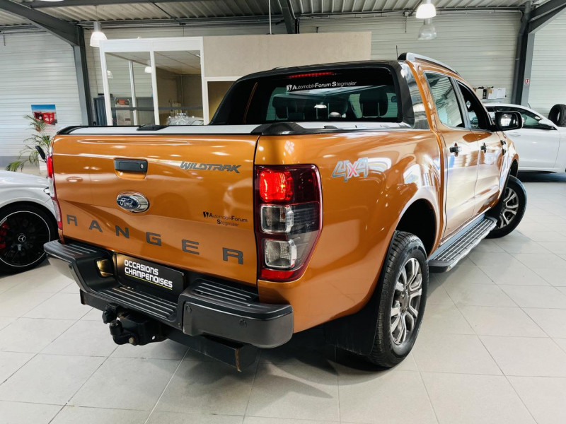 Photo 19 de l'offre de FORD RANGER DOUBLE CABINE  3.2 TDCi 200 4X4 BVA6 WILDTRAK à 30990€ chez Occasions Champenoises