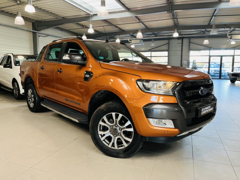 Ford RANGER DOUBLE CABINE  3.2 TDCi 200 4X4 BVA6 WILDTRAK DIESEL Pride Orange Occasion à vendre