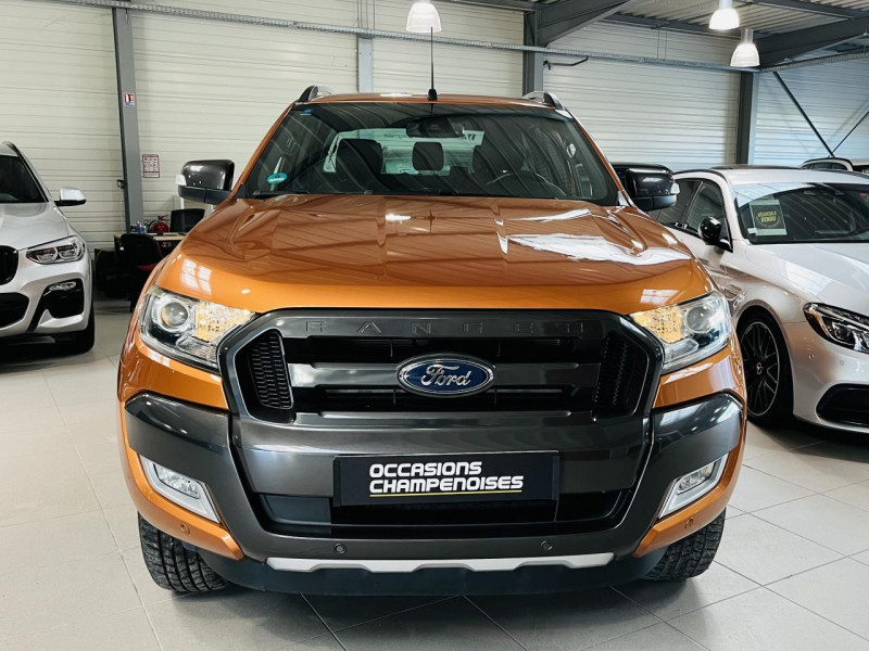 Photo 2 de l'offre de FORD RANGER DOUBLE CABINE  3.2 TDCi 200 4X4 BVA6 WILDTRAK à 30990€ chez Occasions Champenoises