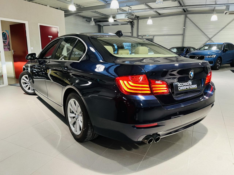 Photo 17 de l'offre de BMW SERIE 5  520d 184 ch F10 LCI Luxe BVA 8 à 18990€ chez Occasions Champenoises
