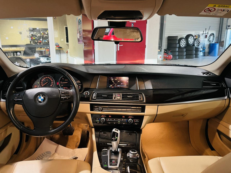 Photo 3 de l'offre de BMW SERIE 5  520d 184 ch F10 LCI Luxe BVA 8 à 18990€ chez Occasions Champenoises