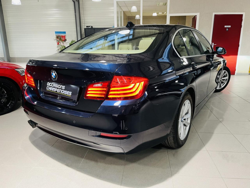 Photo 19 de l'offre de BMW SERIE 5  520d 184 ch F10 LCI Luxe BVA 8 à 18990€ chez Occasions Champenoises