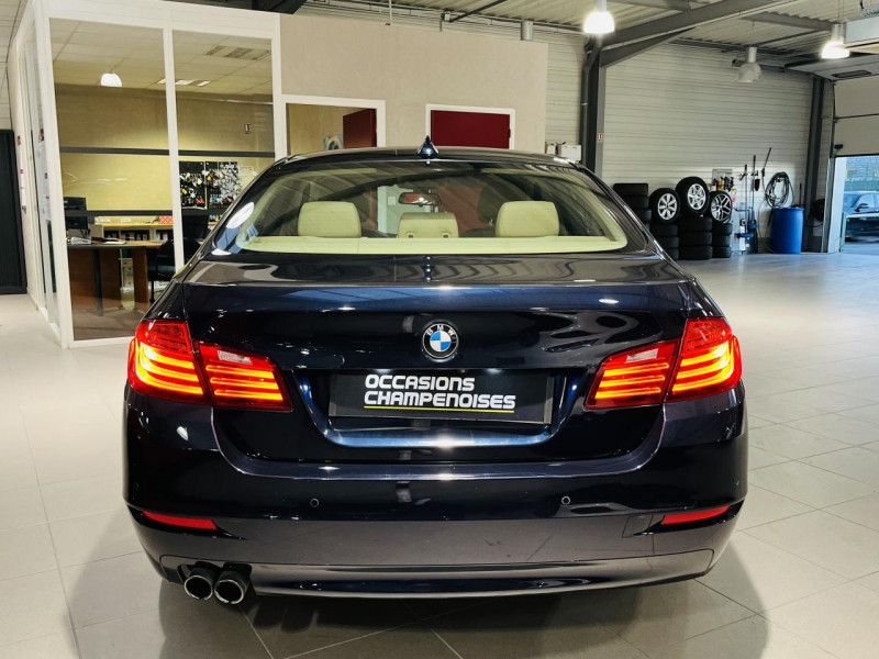 Photo 18 de l'offre de BMW SERIE 5  520d 184 ch F10 LCI Luxe BVA 8 à 18990€ chez Occasions Champenoises