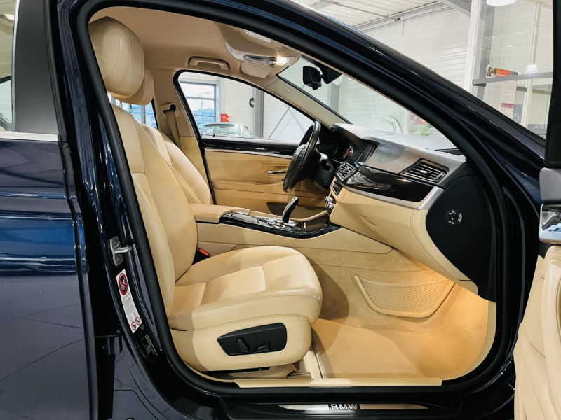 Photo 15 de l'offre de BMW SERIE 5  520d 184 ch F10 LCI Luxe BVA 8 à 18990€ chez Occasions Champenoises