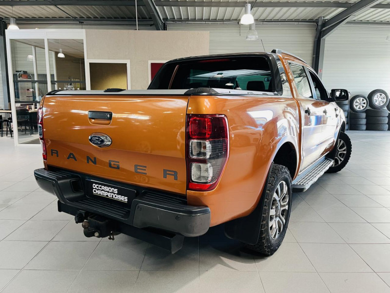Photo 20 de l'offre de FORD RANGER DOUBLE CABINE  3.2 ECOBLUE 200 4X4 BV6 WILDTRAK à 29990€ chez Occasions Champenoises