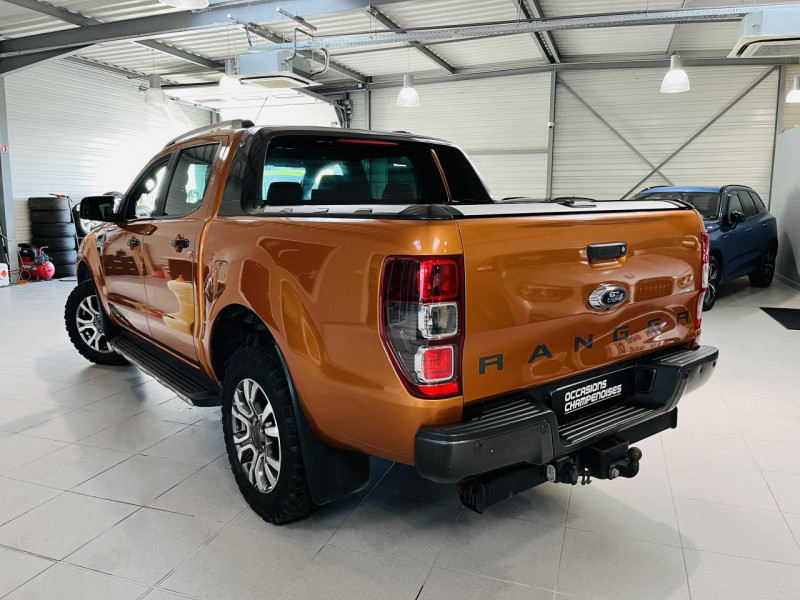 Photo 17 de l'offre de FORD RANGER DOUBLE CABINE  3.2 ECOBLUE 200 4X4 BV6 WILDTRAK à 29990€ chez Occasions Champenoises