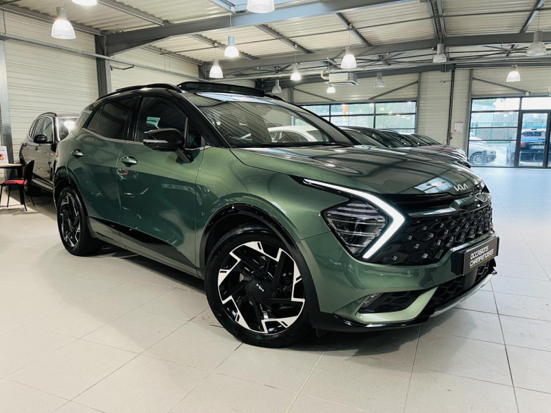 Kia SPORTAGE 1.6 CRDi 136ch MHEV DCT7 4x2 GT Line Premium DIESEL (HBC) EXPERIENCE GREEN M/BLACK Occasion à vendre