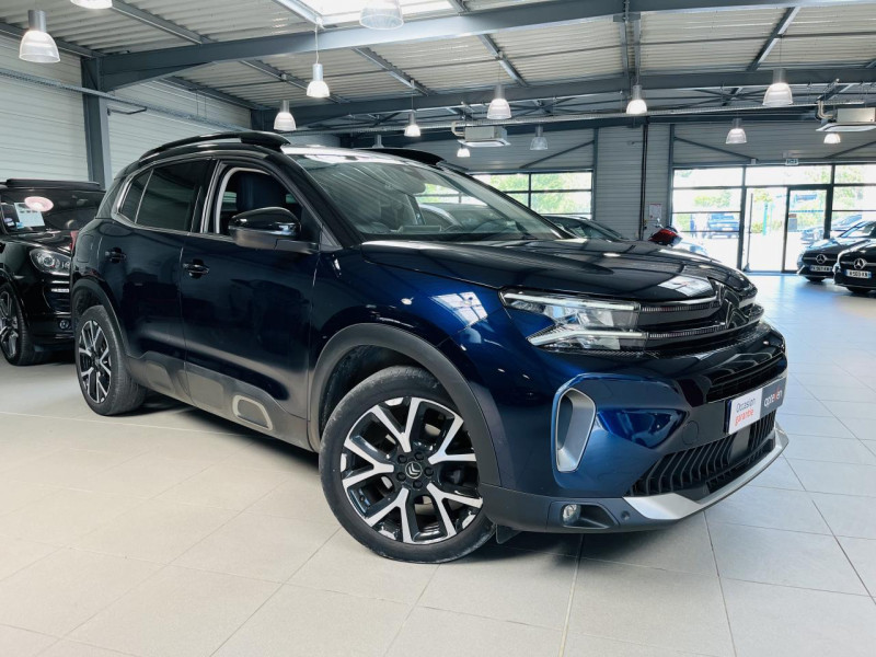 Citroen C5 AIRCROSS BlueHDi 130 S&S EAT8 Shine Pack DIESEL Bleu métallisé Occasion à vendre