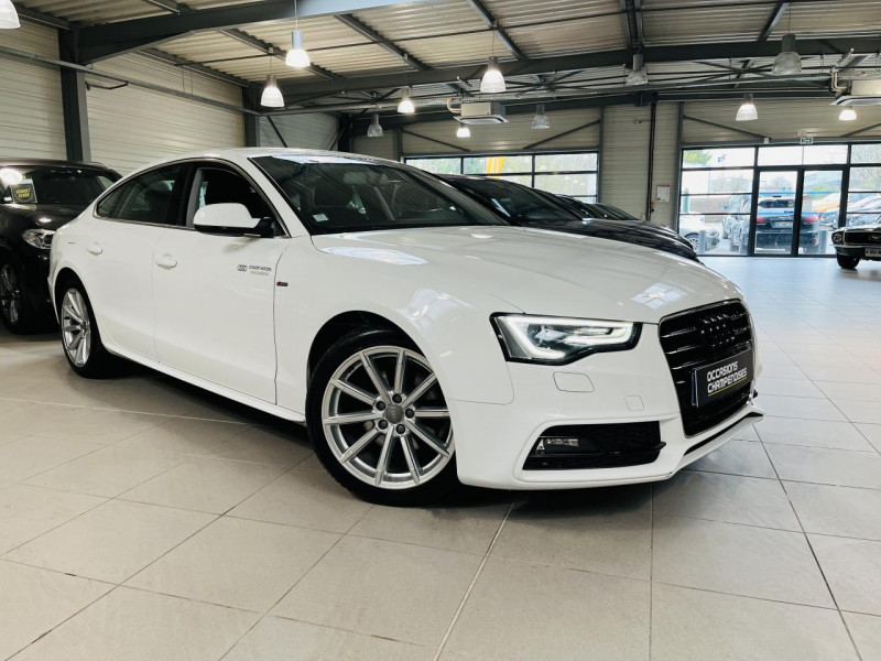 Audi A5 SPORTBACK 2.0 TDI 177 S-tronic S Line DIESEL BLANC Occasion à vendre