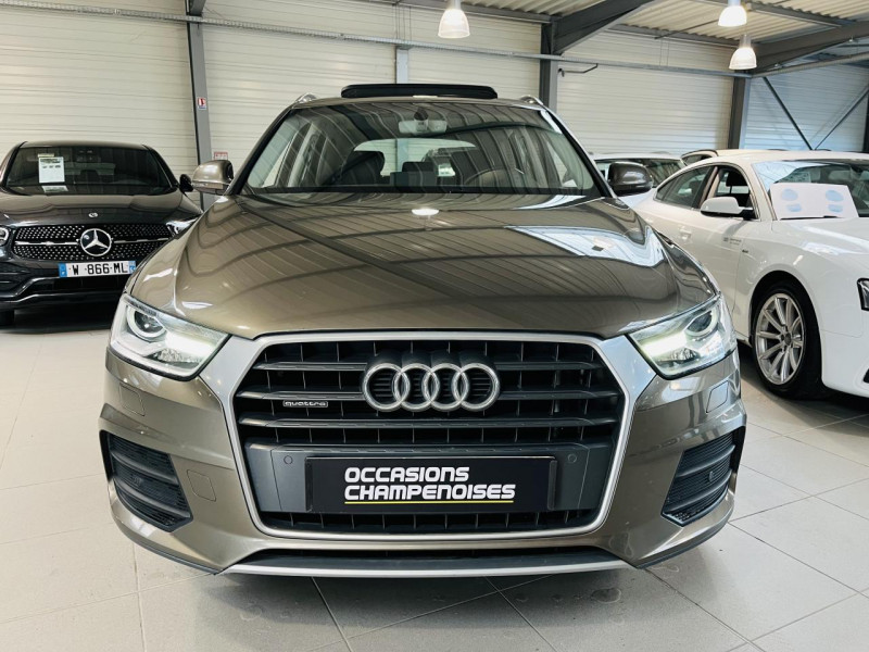 Photo 2 de l'offre de AUDI Q3  2.0 TDI 184 ch S tronic 7 Quattro Ambition Luxe à 20990€ chez Occasions Champenoises