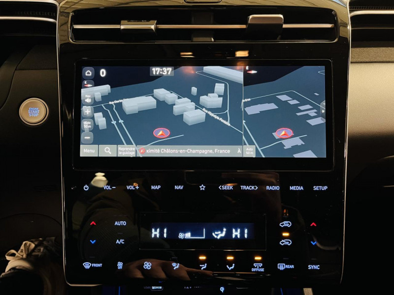 Photo 7 de l'offre de HYUNDAI TUCSON 1.6 CRDi 136 Hybrid 48V DCT-7 Creative à 25990€ chez Occasions Champenoises