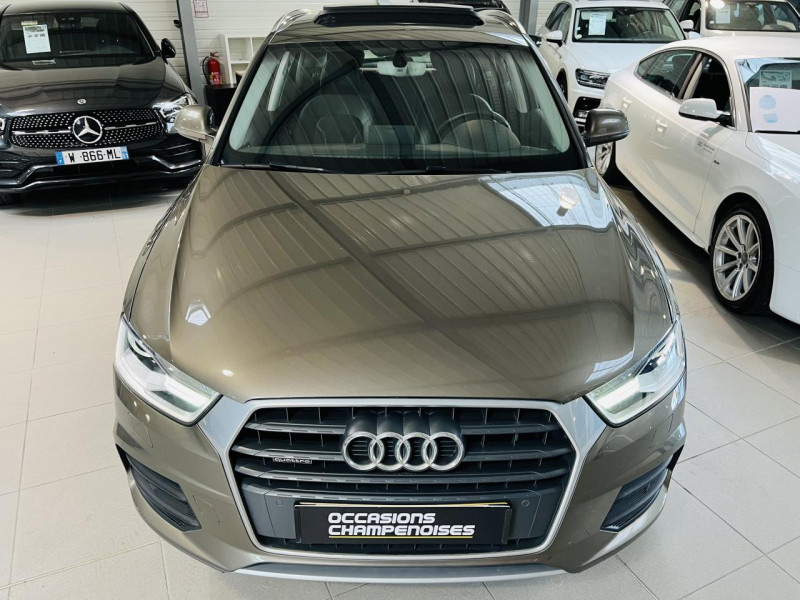 Photo 3 de l'offre de AUDI Q3  2.0 TDI 184 ch S tronic 7 Quattro Ambition Luxe à 20990€ chez Occasions Champenoises