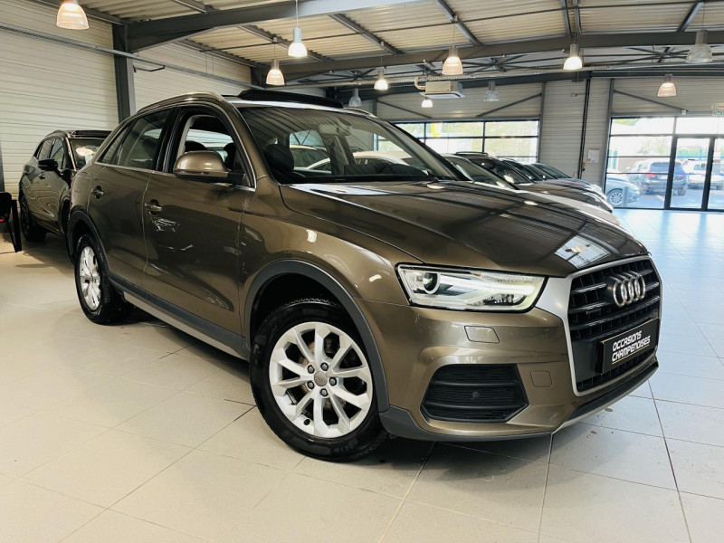 Audi Q3  2.0 TDI 184 ch S tronic 7 Quattro Ambition Luxe DIESEL Tundra Brown Metallic Occasion à vendre