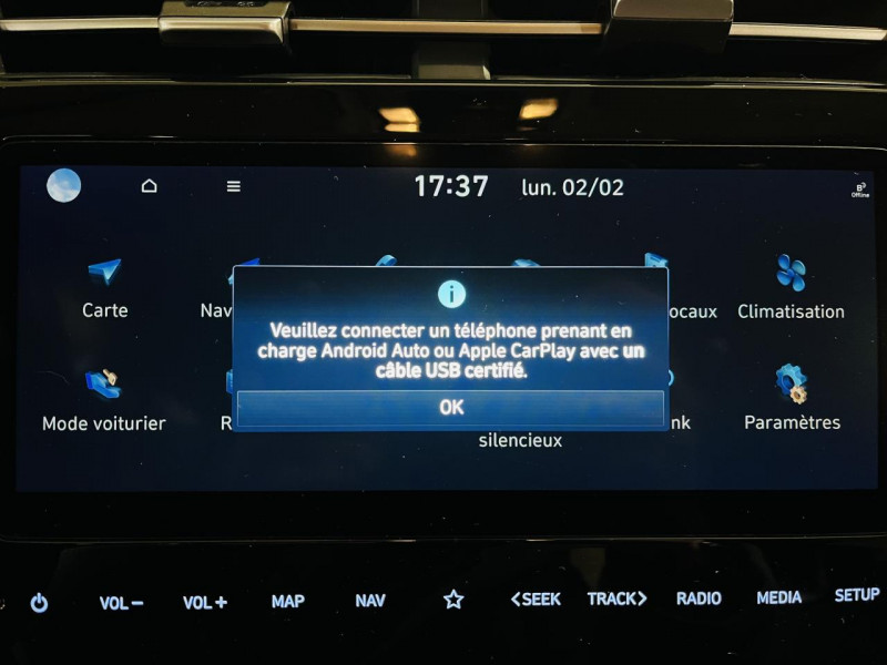 Photo 9 de l'offre de HYUNDAI TUCSON 1.6 CRDi 136 Hybrid 48V DCT-7 Creative à 25990€ chez Occasions Champenoises