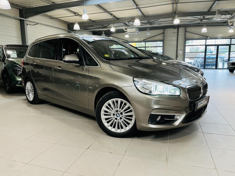 Bmw SERIE 2 GRAN TOURER  220d xDrive 163 ch F46 Luxury BVA 8 DIESEL PLATINSILBER METALLIC Occasion à vendre