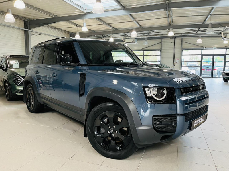 Land-Rover DEFENDER 110 P400e PHEV BVA8 S Hybride BLEU Métallisé Occasion à vendre