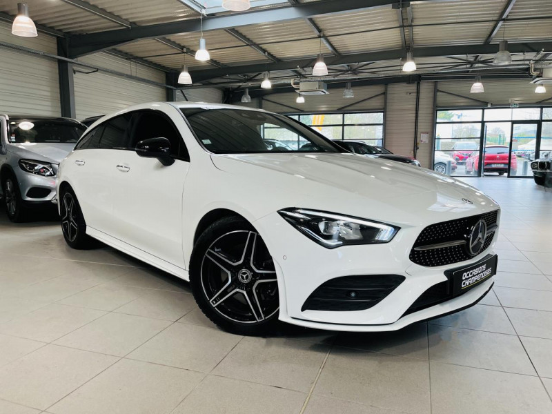 Mercedes-Benz CLASSE CLA SHOOTING BRAKE 1.3  200 163 AMG Line 7G-DCT ESSENCE POLAR WHITE Occasion à vendre