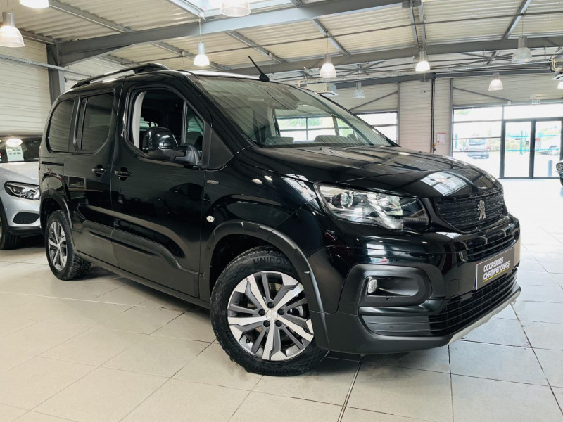 Peugeot RIFTER Standard BlueHDi 130 S&S EAT8 GT Line DIESEL Noir métallisé Occasion à vendre