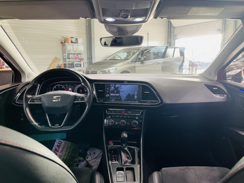 Photo 4 de l'offre de SEAT LEON 2.0 16V TDI CR - 150 Start & Stop - BV DSG 7  FR à 17990€ chez Occasions Champenoises