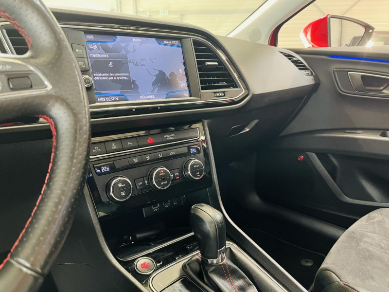 Photo 6 de l'offre de SEAT LEON 2.0 16V TDI CR - 150 Start & Stop - BV DSG 7  FR à 17990€ chez Occasions Champenoises