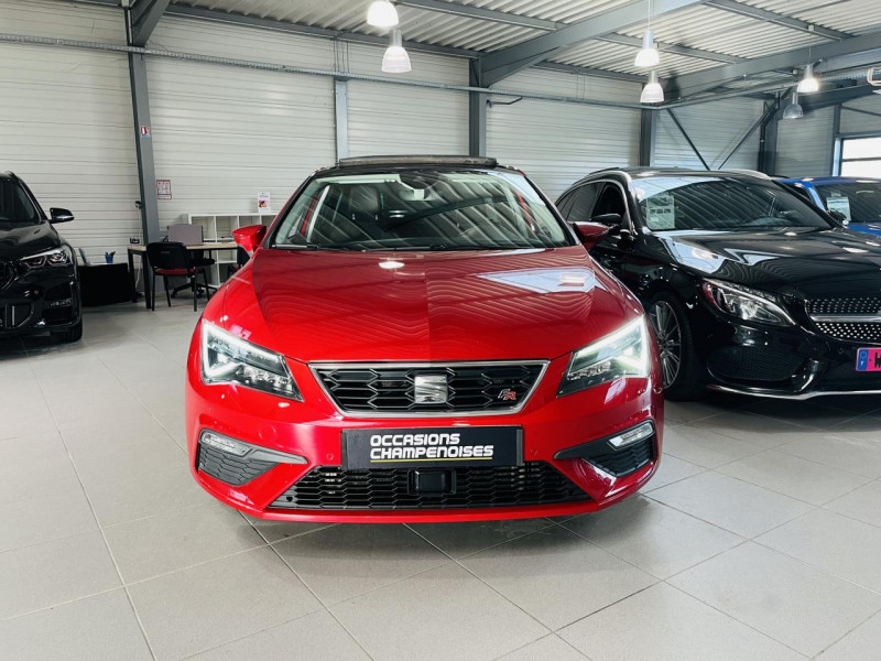 Photo 2 de l'offre de SEAT LEON 2.0 16V TDI CR - 150 Start & Stop - BV DSG 7  FR à 17990€ chez Occasions Champenoises