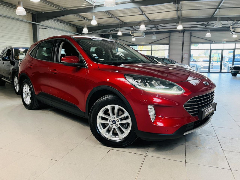 Ford KUGA 1.5 EcoBlue 120 S&S BVA8 Titanium DIESEL ROUGE Occasion à vendre