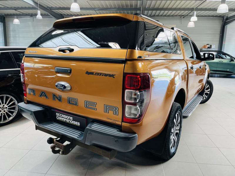 Photo 20 de l'offre de FORD RANGER DOUBLE CABINE  3.2 ECOBLUE 200 4X4 BV6 WILDTRAK à 32990€ chez Occasions Champenoises
