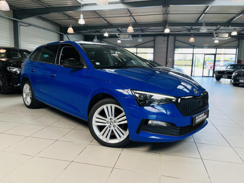 Skoda SCALA 1.5 TSI 150 ch DSG7 ACT Ambition ESSENCE Energy Blue Occasion à vendre