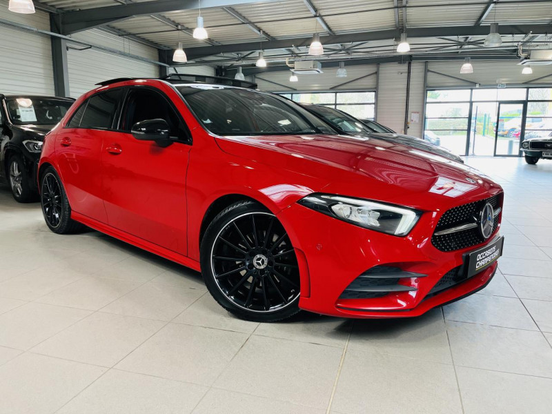 Mercedes-Benz CLASSE A 200 7G-DCT AMG Line ESSENCE JUPITER RED Occasion à vendre