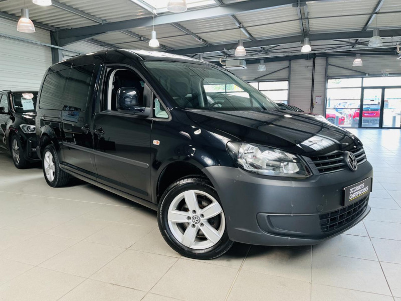 Volkswagen CADDY MAXI Maxi 1.2 TSI 105 Trendline ESSENCE Deep Black Pearlescent Occasion à vendre
