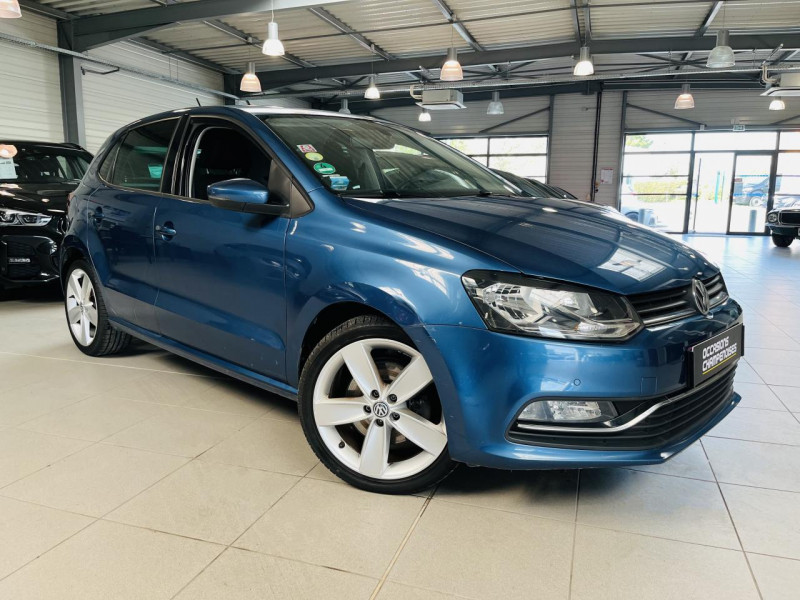 Volkswagen POLO 1.4 TDI 105 BlueMotion Technology Sportline DIESEL Blue Silk Metallic Occasion à vendre