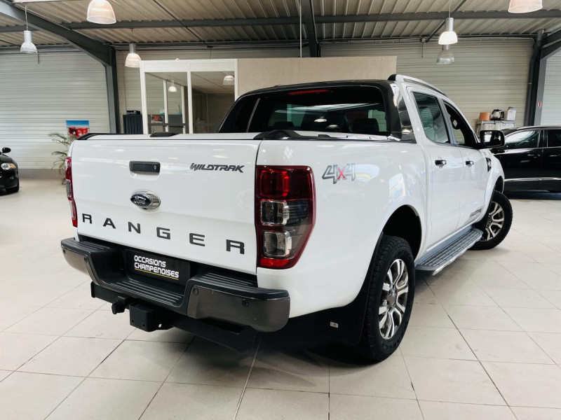 Photo 19 de l'offre de FORD RANGER Double Cabine 3.2 TDCi 200 4X4 BVA6 WILDTRAK à 27490€ chez Occasions Champenoises