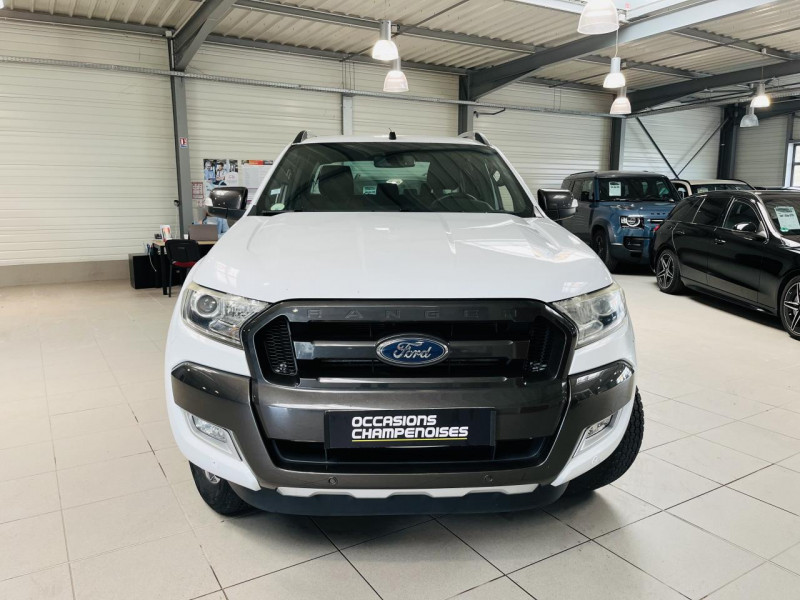 Photo 2 de l'offre de FORD RANGER Double Cabine 3.2 TDCi 200 4X4 BVA6 WILDTRAK à 27490€ chez Occasions Champenoises