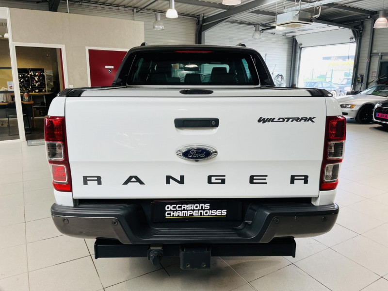 Photo 18 de l'offre de FORD RANGER Double Cabine 3.2 TDCi 200 4X4 BVA6 WILDTRAK à 27490€ chez Occasions Champenoises