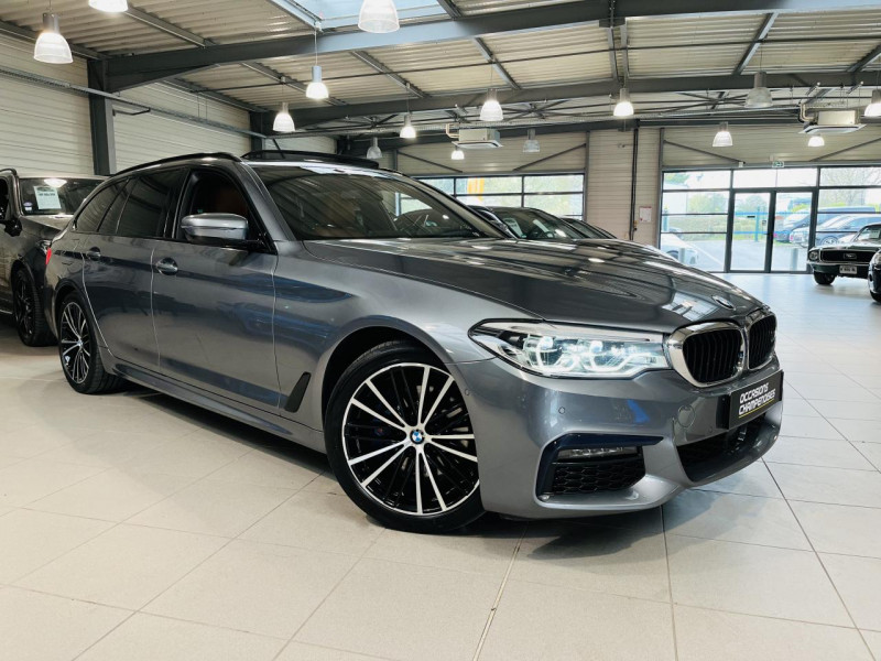 Bmw SERIE 5 TOURING  530d xDrive 265 ch BVA8 G31 M Sport DIESEL BLUESTONE METALLIC Occasion à vendre