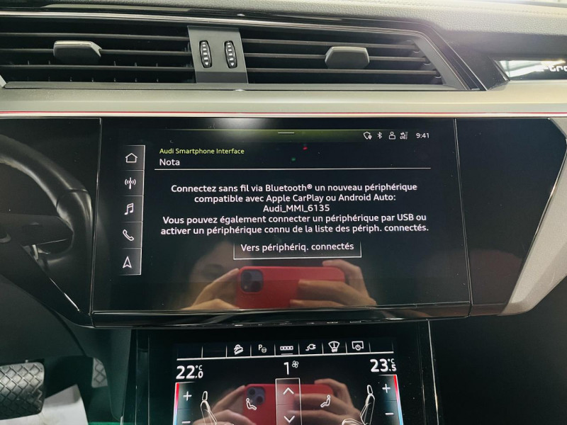 Photo 9 de l'offre de AUDI E-TRON SPORTBACK  55 quattro 408 ch S line à 31990€ chez Occasions Champenoises