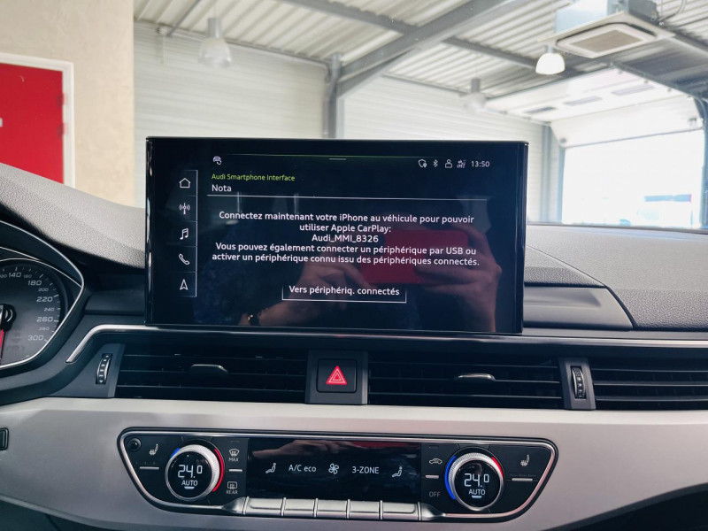 Photo 7 de l'offre de AUDI A4 AVANT 40 TDI 190 S tronic 7 Design à 25490€ chez Occasions Champenoises