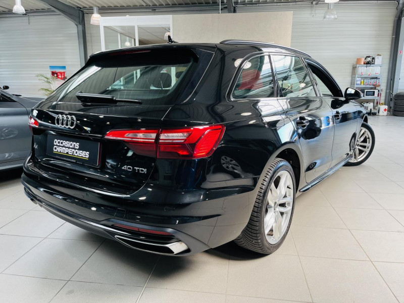 Photo 22 de l'offre de AUDI A4 AVANT 40 TDI 190 S tronic 7 Design à 25490€ chez Occasions Champenoises