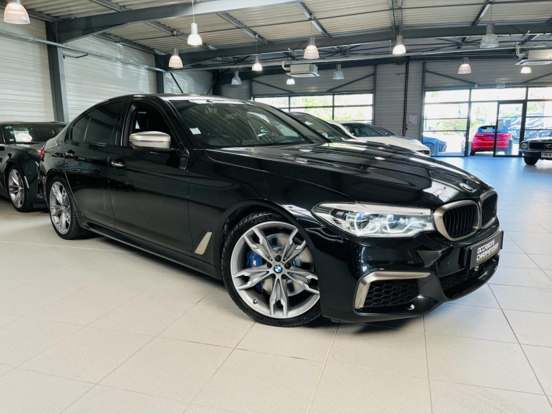 Bmw SERIE 5 M550i xDrive - BVA Sport Steptronic ESSENCE NOIR Occasion à vendre