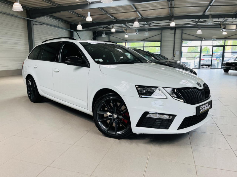 Skoda Octavia combi 2.0 TSI 230 DSG 6 RS ESSENCE BLANC Occasion à vendre