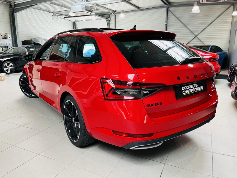 Photo 21 de l'offre de SKODA SUPERB COMBI 1.4 TSI PHEV 218ch DSG6 Sportline à 22990€ chez Occasions Champenoises