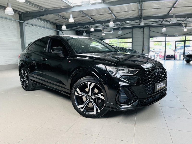Audi Q3 SPORTBACK 45 TFSIe 245 ch S tronic 6 S line Hybride NOIR Occasion à vendre