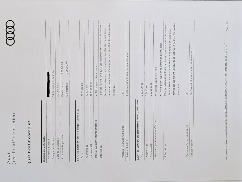 Acheter Audi S3 S3 Berline 2.0 TFSI 310 S tronic 7 Quattro  4p occasion dans les concessions du Groupe Faurie