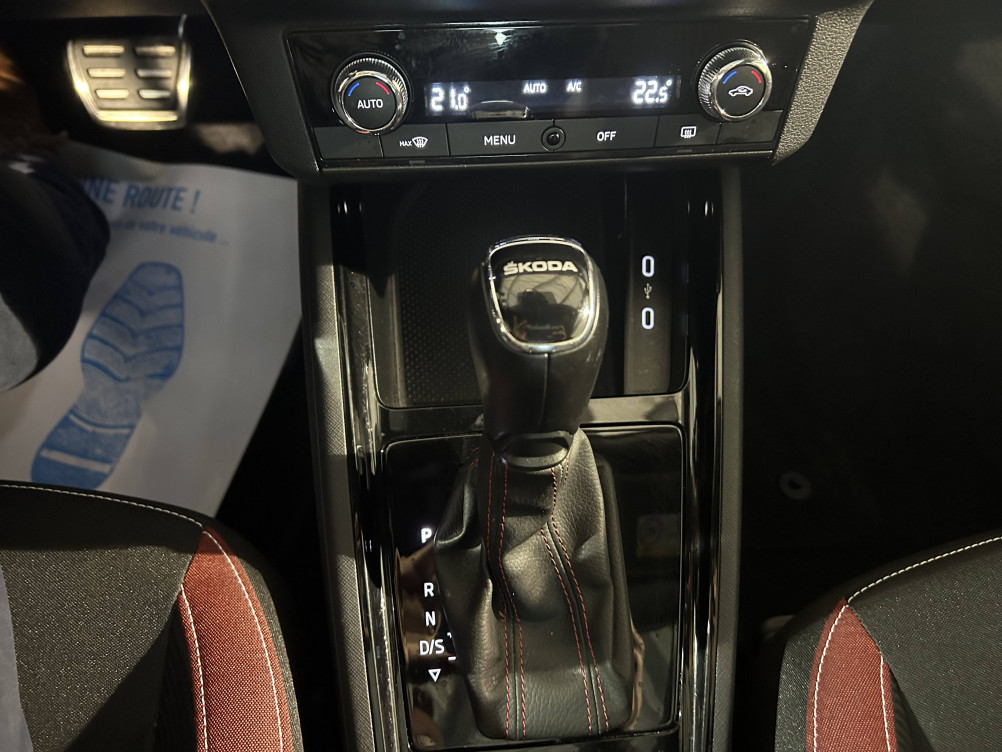 Acheter Skoda Scala Scala 1.0 TSI Evo 110 ch DSG7 Monte-Carlo 5p occasion dans les concessions du Groupe Faurie