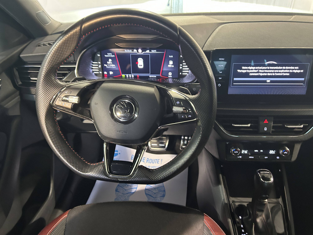 Acheter Skoda Scala Scala 1.0 TSI Evo 110 ch DSG7 Monte-Carlo 5p occasion dans les concessions du Groupe Faurie