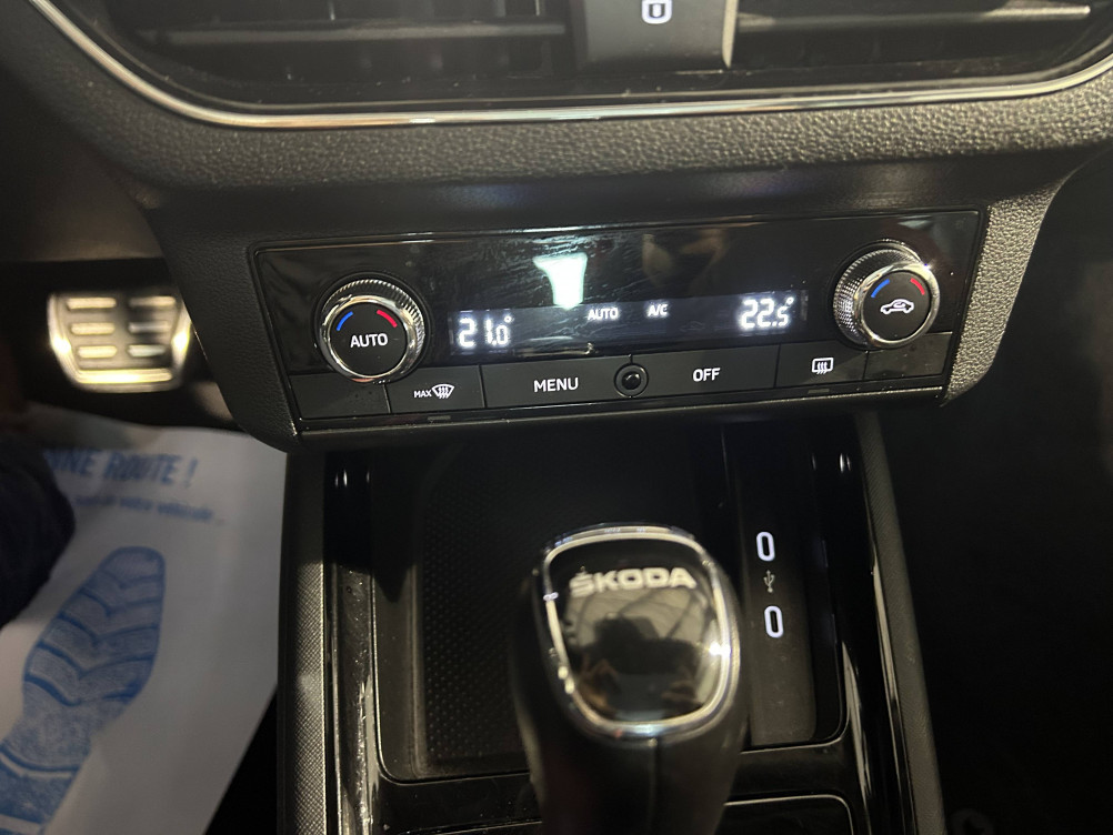 Acheter Skoda Scala Scala 1.0 TSI Evo 110 ch DSG7 Monte-Carlo 5p occasion dans les concessions du Groupe Faurie